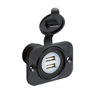 3900.5-LM . ΑΝΤΑΠΤΟΡΑΣ ΑΝΑΠΤΗΡΑ ΜΕ ΚΑΠΑΚΙ ΜΕ 2 USB