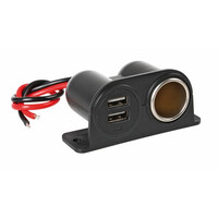 L3896.7/T . ΑΝΤΑΠΤΟΡΑΣ ΑΝΑΠΤΗΡΑ 15A ΜΕ ΔΙΠΛΟ USB