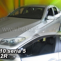 ΑΝΕΜ.11147 . BMW ΣΕΙΡΑ 5 F10 / F11 4D/5D 2010-2017 ΖΕΥΓΑΡΙ ΑΝΕΜΟΘΡΑΥΣΤΕΣ ΑΠΟ ΕΥΚΑΜΠΤΟ ΦΙΜΕ ΠΛΑΣΤΙΚΟ HEKO - 2 ΤΕΜ.