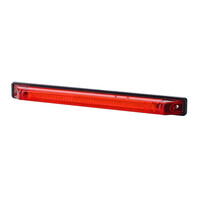 WMLHOR473/MT . ΦΩΣ ΟΓΚΟΥ ΜΠΑΡΑ LD473 12/24V ΜΕ 2 LED HORPOL 255 Χ 25 mm (ΚΟΚΚΙΝΟ) - 1 ΤΕΜ.
