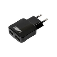 L3894.9/T . Φορτιστής Πρίζας 220V σε 2 USB 5V/1A