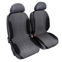 L5450.3 . ΠΛΑΤΟΚΑΘΙΣΜΑΤΑ ΨΑΘΑ SPORTING FRESH (ΦΑΡΔΟΣ 50 CM) ΓΚΡΙ ΣΚΟΥΡΟ (ΑΝΘΡΑΚΙ) 2ΤΕΜ.