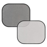 L6690.7 . ΚΟΥΡΤΙΝΑΚΙΑ ΠΛΑΙΝΑ ΣΤΑΤΙΚΑ DUPLEX 44 Χ 36 cm (ΧΩΡΙΣ ΒΕΝΤΟΥΖΕΣ)  - 2 ΤΕΜ.
