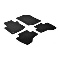 L2303.3 . CITROEN C1 / PEUGEOT 107 / TOYOTA AYGO 2005-2014 ΜΑΡΚΕ ΠΑΤΑΚΙΑ EXECUTIVE ΜΟΚΕΤΑ ΣΕ ΜΑΥΡΟ ΧΡΩΜΑ ΜΕ ΚΟΥΜΠΩΜΑΤΑ LAMPA  - 4 ΤΕΜ.