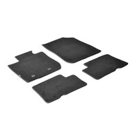 L2304.6 . DACIA DUSTER 05/2010-01/2018 ΜΑΡΚΕ ΠΑΤΑΚΙΑ EXECUTIVE ΜΟΚΕΤΑ ΣΕ ΜΑΥΡΟ ΧΡΩΜΑ ΜΕ ΚΟΥΜΠΩΜΑΤΑ LAMPA  - 4 ΤΕΜ.