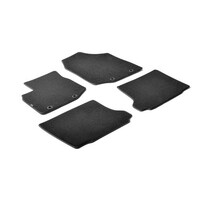 L2307.4 . HONDA JAZZ 11/2008-08/2015 ΜΑΡΚΕ ΠΑΤΑΚΙΑ EXECUTIVE ΜΟΚΕΤΑ ΣΕ ΜΑΥΡΟ ΧΡΩΜΑ ΜΕ ΚΟΥΜΠΩΜΑΤΑ LAMPA  - 4 ΤΕΜ.