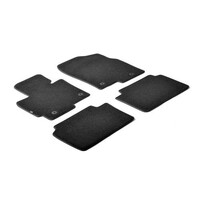 L2318.6 . MAZDA CX-5 04/2012-2017 ΜΑΡΚΕ ΠΑΤΑΚΙΑ EXECUTIVE ΜΟΚΕΤΑ ΣΕ ΜΑΥΡΟ ΧΡΩΜΑ ME ΚΟΥΜΠΩΜΑΤΑ LAMPA  - 4 ΤΕΜ.