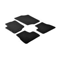 L2313.0 . PEUGEOT 207 CC 2D 03/2007-2014 / PEUGEOT 207 3D / 5D 05/2006-11/2012 / PEUGEOT 207 SW 07/2007-12/2013 / PEUGEOT 207 Plus 3D / 5D 2013-2014 ΜΑΡΚΕ ΠΑΤΑΚΙΑ EXECUTIVE ΜΟΚΕΤΑ ΣΕ ΜΑΥΡΟ ΧΡΩΜΑ ME ΚΟΥΜΠΩΜΑΤΑ LAMPA  - 4 ΤΕΜ.