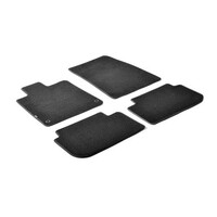 L2313.4 . PEUGEOT 407 4D 05/2004-05/2011 / PEUGEOT 407 SW 09/2004-12/2011 ΜΑΡΚΕ ΠΑΤΑΚΙΑ EXECUTIVE ΜΟΚΕΤΑ ΣΕ ΜΑΥΡΟ ΧΡΩΜΑ ME ΚΟΥΜΠΩΜΑΤΑ LAMPA  - 4 ΤΕΜ.