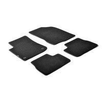 L2318.8 . PEUGEOT 208 3D / 5D 04/2012-2019 ΜΑΡΚΕ ΠΑΤΑΚΙΑ EXECUTIVE ΜΟΚΕΤΑ ΣΕ ΜΑΥΡΟ ΧΡΩΜΑ ME ΚΟΥΜΠΩΜΑΤΑ LAMPA  - 4 ΤΕΜ.
