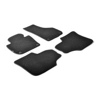 L2320.2 . PEUGEOT 2008 06/2013-2019 ΜΑΡΚΕ ΠΑΤΑΚΙΑ EXECUTIVE ΜΟΚΕΤΑ ΣΕ ΜΑΥΡΟ ΧΡΩΜΑ ME ΚΟΥΜΠΩΜΑΤΑ LAMPA  - 4 ΤΕΜ.