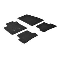 L2313.6 . RENAULT CLIO III 3D / 5D 10/2005-01/2013 / RENAULT CLIO III SPORTOUR 02/2008-08/2013 ΜΑΡΚΕ ΠΑΤΑΚΙΑ EXECUTIVE ΜΟΚΕΤΑ ΣΕ ΜΑΥΡΟ ΧΡΩΜΑ ME ΚΟΥΜΠΩΜΑΤΑ LAMPA  - 4 ΤΕΜ.