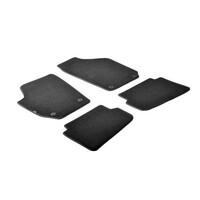 L2316.1 . SKODA FABIA 2000-2007 / SKODA FABIA 2007-2015 / SKODA FABIA SW 2000-2015 ΜΑΡΚΕ ΠΑΤΑΚΙΑ EXECUTIVE ΜΟΚΕΤΑ ΣΕ ΜΑΥΡΟ ΧΡΩΜΑ ME ΚΟΥΜΠΩΜΑΤΑ LAMPA  - 4 ΤΕΜ.