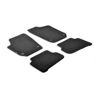 L2317.3 . VOLKSWAGEN TIGUAN 12/2007-04/2016 ΜΑΡΚΕ ΠΑΤΑΚΙΑ EXECUTIVE ΜΟΚΕΤΑ ΣΕ ΜΑΥΡΟ ΧΡΩΜΑ ME ΚΟΥΜΠΩΜΑΤΑ LAMPA  - 4 ΤΕΜ.