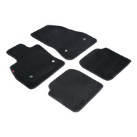 L2321.1 . FIAT 500L 09/2012-05/2017 ΜΑΡΚΕ ΠΑΤΑΚΙΑ EXECUTIVE ΜΟΚΕΤΑ ΣΕ ΜΑΥΡΟ ΧΡΩΜΑ ME ΚΟΥΜΠΩΜΑΤΑ LAMPA  - 4 ΤΕΜ.