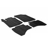 L2460.3 . CITROEN C1 3D / 5D 2014-03/2021 / CITROEN C1 AIRSCAPE 2014-2018 / PEUGEOT 108 3D / 5D 06/2014-03/2021 / PEUGEOT 108 TOP! 06/2014-06/2019 / TOYOTA AYGO 2014-2021 ΜΑΡΚΕ ΠΑΤΑΚΙΑ SUMISURA ΛΑΣΤΙΧΟ ΣΕ ΜΑΥΡΟ ΧΡΩΜΑ ME ΚΟΥΜΠΩΜΑΤΑ LAMPA - 4 ΤΕΜ.
