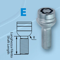 L.MG28023SU . ΜΠΟΥΛΟΝΙΑ ΑΣΦΑΛΕΙΑΣ 12x1,50 39,9mm (17) ΣΦΑΙΡΙΚΑ E050