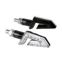 9024.6-LM . Φλάς KAP Μάυρο με LED 75x27mm