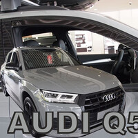 ΑΝΕΜ.10265 . AUDI Q5 5D 2016-2021 ΖΕΥΓΑΡΙ ΑΝΕΜΟΘΡΑΥΣΤΕΣ ΑΠΟ ΕΥΚΑΜΠΤΟ ΦΙΜΕ ΠΛΑΣΤΙΚΟ HEKO - 2 ΤΕΜ.