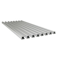 N10212 . ΑΚΤΙΝΕΣ (ΜΠΑΡΕΣ) ΑΛΟΥΜΙΝΙΟΥ 135CM ΓΙΑ ΣΥΣΤΗΜΑ KARGO RACK NORDRIVE - ΣΕΤ 8 ΤΕΜ