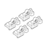 N21033 . TOYOTA COROLLA VERSO(NO RAILING) 04/04-05/09 KIT ΑΚΡΑ (ΠΟΔΙΑ) ΓΙΑ ΜΠΑΡΕΣ NORDRIVE