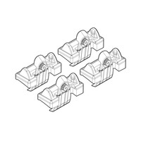 N21052 . PEUGEOT 1007 05/05-05/10 KIT ΑΚΡΑ (ΠΟΔΙΑ) ΓΙΑ ΜΠΑΡΕΣ NORDRIVE