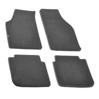 L2317.8 . FIAT IDEA 01/2004-11/2012 / LANCIA MUSA 10/2007-2012 ΜΑΡΚΕ ΠΑΤΑΚΙΑ EXECUTIVE ΜΟΚΕΤΑ ΣΕ ΜΑΥΡΟ ΧΡΩΜΑ ME ΚΟΥΜΠΩΜΑΤΑ LAMPA  - 4 ΤΕΜ.
