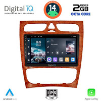 DIGITAL IQ RTG 4402CH_CPA (9inc) MULTIMEDIA TABLET for MERCEDES C (W203) mod. 1999-2004