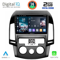 DIGITAL IQ RTG 4231_CPA A/C (9inc) MULTIMEDIA TABLET for HYUNDAI i30 mod. 2007-2012