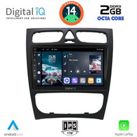DIGITAL IQ RTG 4402_CPA (9inc) MULTIMEDIA TABLET for MERCEDES C (W203) mod. 1999-2004