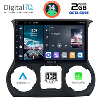 DIGITAL IQ RTG 4296_CPA (10inc) MULTIMEDIA TABLET for JEEP WRANGLER  mod. 2014-2017