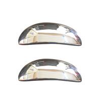 ΧΠ.6902121/SD . PEUGEOT 107 HB 3D 2007+ ΧΕΡΟΥΛΙΑ ΠΟΡΤΑΣ ΧΡΩΜΙΟ ΜΕΤΑΛΛΙΚΑ 2ΠΟΡΤΕΣ 2ΤΕΜ