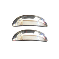 ΧΠ.6903121/SD . PEUGEOT 206 HB 3D/CC 98-12 ΧΕΡΟΥΛΙΑ ΠΟΡΤΑΣ ΧΡΩΜΙΟ ΜΕΤΑΛΛΙΚΑ 2ΠΟΡΤΕΣ 2ΤΕΜ