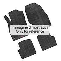 L2461.7 . OPEL CORSA E 12/2014-2019 ΜΑΡΚΕ ΠΑΤΑΚΙΑ SUMISURA ΛΑΣΤΙΧΟ ΣΕ ΜΑΥΡΟ ΧΡΩΜΑ ME ΚΟΥΜΠΩΜΑΤΑ LAMPA - 4 ΤΕΜ.