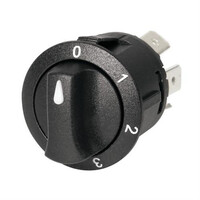 L4556.6 . ΔΙΑΚΟΠΤΗΣ 4 ΘΕΣΕΩΝ 12/24V 10A ΣΤΡΟΓΓΥΛΟΣ 23mm