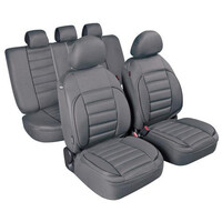 L5480.2 . Καλύμματα Καθισμάτων DE-LUXE SPORT EDITION Υφασμα JACQUARD Σετ 4τεμ. Γκρι