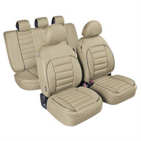 L5480.3 . Καλύμματα Καθισμάτων DE-LUXE SPORT EDITION Υφασμα JACQUARD Σετ 4τεμ. Μπεζ
