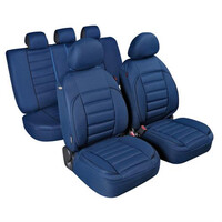 L5480.4 . Καλύμματα Καθισμάτων DE-LUXE SPORT EDITION Υφασμα JACQUARD Σετ 4τεμ. Μπλε