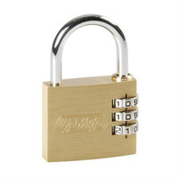 L6543.2 . ΛΟΥΚΕΤΟ 40mm PADLOCK ΜΕ 3 ΨΗΦΙΑ