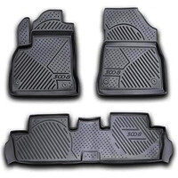 CARPGT00023/NV . PEUGEOT 3008 05/2009-2016 ΜΑΡΚΕ ΠΑΤΑΚΙΑ ΣΕ ΣΚΑΦΗ TPE ΛΑΣΤΙΧΟ ΣΕ ΜΑΥΡΟ ΧΡΩΜΑ NOVLINE - 3 ΤΕΜ.