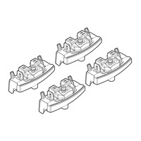 N21177 . HYUNDAI i40 STATION WAGON 2011+ KIT ΑΚΡΑ (ΠΟΔΙΑ) ΓΙΑ ΜΠΑΡΕΣ NORDRIVE