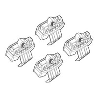 N21219 . AUDI A5 SPORTBACK 09/16+ KIT ΑΚΡΑ (ΠΟΔΙΑ) ΓΙΑ ΜΠΑΡΕΣ NORDRIVE