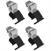 N21411 . CLAMP KIT ΑΚΡΑ (ΠΟΔΙΑ) ΓΙΑ ΜΠΑΡΕΣ SNAP STEEL ΚΑΙ SNAP ALU K-1 NORDRIVE - 4 TEM.