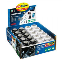 L3895.2/T . Στάντ Φορτιστές Αναπτήρα USB 12/24V 2100mA 5V- Στάντ με 20 φορτιστές