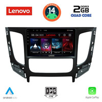 LENOVO LVD 2437_CPA CLIMA (9inc) MULTIMEDIA TABLET for MITSUBISHI L200 mod. 2015> με CLIMA