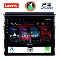 LENOVO LVF 5725_CPA (9inc) MULTIMEDIA TABLET for TOYOTA LANDCRUISER mod. 2016-2019