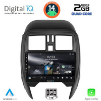 DIGITAL IQ RSB 1451_CPA (SQUARE) (9inc) MULTIMEDIA TABLET for NISSAN MICRA mod. 2014-2017