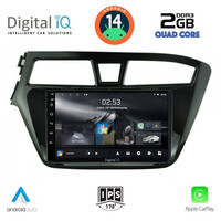 DIGITAL IQ RSB 1229_CPA (9inc) MULTIMEDIA TABLET for HYUNDAI i20 mod. 2014-2018
