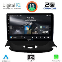 DIGITAL IQ RSB 1505_CPA (9inc) MULTIMEDIA TABLET for PEUGEOT 206 mod. 1998-2006