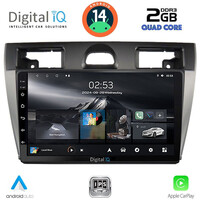 DIGITAL IQ RSB 1153SL_CPA (9inc) MULTIMEDIA TABLET for FORD FIESTA mod. 2005-2008 (SILVER)
